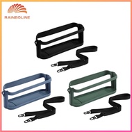 Silicone Cover Skin Shockproof Speaker Protector Cover Anti-drop with Shoulder Strap Compatible with