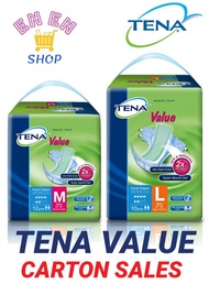 [CARTON SALES] TENA Value Pack Adult Diapers M, L