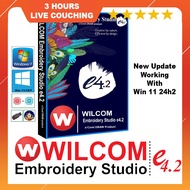 🔥WORKING WIN 11 24H2🔥 Wilcom E4.2 | Embroidery Software Full Version | Embroidery Design Machine