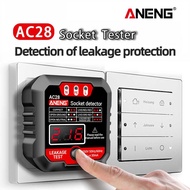 LIMITED PROMOTION ANENG Smart Socket Tester Detector Digital Display EU Plug - AC28
