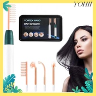 YOHII Vortex Comb Bundle, Nourishes Hair Roots Easy to Use Vortex Hair Growth Wand,  High Frequency 