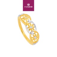 HABIB 916/22K Yellow and White Gold Ring RG16851123