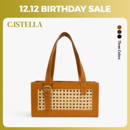 CISTELLA - Women's Bag Sissy Rattan Bag Leather Rattan Bag Women's Handbag Women's Sling Bag Latest 