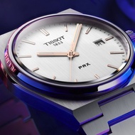 TISSOT PRX QUARTZ WATCH SILVER DIAL 40MM