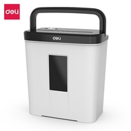 Deli เครื่องทำลายเอกสาร 12/15 ลิตร เครื่องย่อยกระดาษ เครื่องทำลายกระดาษ ขนาด A4 5/6 แผ่น อุปกรณ์สำนั