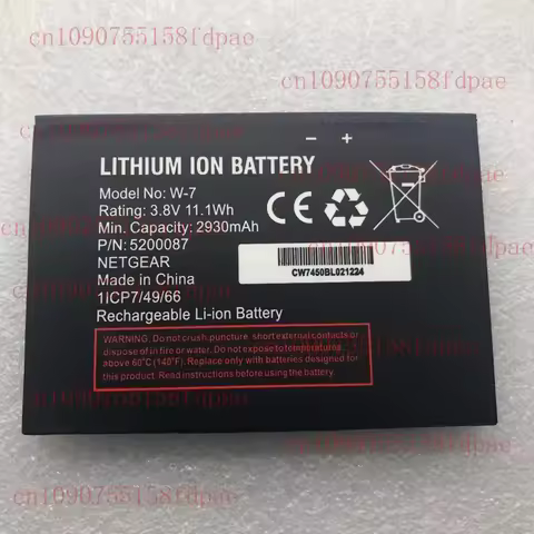 W-7 - New 2930mAh Battery for Netgear Sierra Wireless Router Aircard 790S 810S