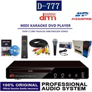 Mwgapro D-777 Doremi Midi Karaoke DVD Player Over 17000 Tagalong and English Songs