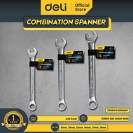 Deli Kunci Ring Pas / Combination Wrench 8 10 12 14 17 19 EDL1400XXL