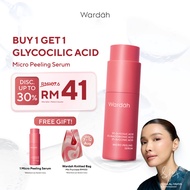 BUY 1 GET 1 - Wardah 5% Glycolic Acid 3% Maltobionic Acid 2% Succinic Acid Micro Peeling Serum 20 ml