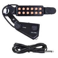 TaffSTUDIO 12 Hole Acoustic Guitar Pickup with Volume Control P-011