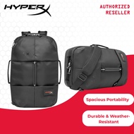 HYPER-X HYPERX KNIGHT BACKPACK WITH DURABLE & WEATHER RESISTANT, CLASSIC HYPERX STYLING, 4 ZIPPER PO