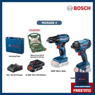 BOSCH 18V GDR 180-LI Cordless Impact Driver GSB 185-LI Cordless Combi GSR 185-LI Cordless Drill & Dr