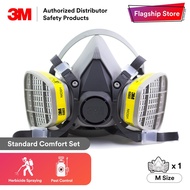 3M 6200 Respirator + 3M 6003 Organic Vapor/Acid Gas Cartridges Set