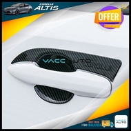 Toyota Altis E210 (2021 - 2024)  Outer Carbon Handle Outer Door Handle Bowl Decorator Trim Altis E21