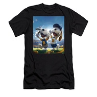 Vintage Brewers Logo vs Snoopy Clash Begins T-Shirt Authentic Cotton 1 Cartoon S-5XL White Fashion