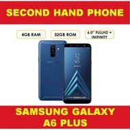 SAMSUNG GALAXY A6 PLUS 4GB RAM 32GB ROM SECOND HAND