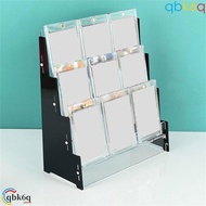 QBK6Q Sports Card Organizing Box, Acrylic Removable Baseball Card Storage Rack, Home Decor Supplies 
