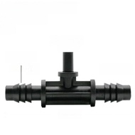 Tee Connector / T Connector, 8x11 mm to Fogger / Sprayer / Nozzle 6 mm