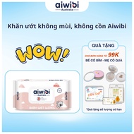 AIWIBI alcohol-free wet wipes, good absorbency, safe for sensitive skin (1 pack of 80 pieces) wet ti