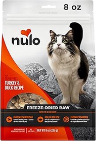 Nulo Freestyle Freeze-Dried Raw, Ultra-Rich Grain-Free Dry Cat Food for All Breeds and Life Stages with BC30 Probiotic for Digestive and Immune Health