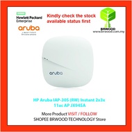 HP ARUBA JX945A: ARUBA IAP-305 (RW) INSTANT 2X/3X 11AC ACCESS POINT
