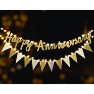 Happy Anniversary Banner Set