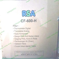 PTR RSA CF-600 Chest Freezer Aneka makanan Beku, Frozen Food,