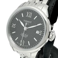 TISSOT Le Locle T41.1.183.53 未使用不銹鋼自動手錶，黑色錶盤和銀色錶盤，女士