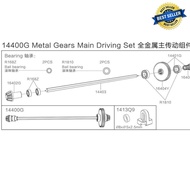 14400G Metal Gears Main Driving Set MJX 14209 14210