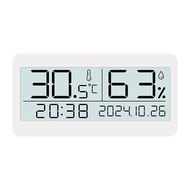 Clock Desktop Clock Student Alarm Clock Simple Temperature Humidity Alarm Clock LCD Mute Small Alarm