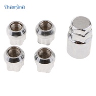 [Shamjina] M12X1.5 Anti- Wheel Locks Lug Nuts.87" + Key