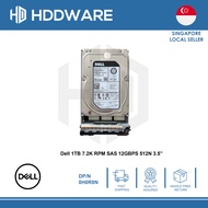 DELL 1TB 7.2K 12G SAS 3.5" 512n HDD // 0H0R8N // H0R8N// ST1000NM0085 //2DC20C-150