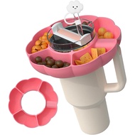 Dulang Snek Charlux untuk Stanley 30 oz dengan Pemegang Mangkuk Snek Silikon Serasi dengan Stanley T