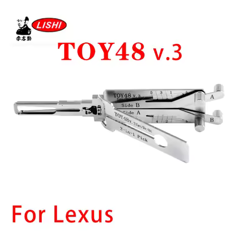 2026 NEW Lishi 2-in-1 Pick/Decoder for Lexus TOY48 (Short) LOCKSMITH TOOL