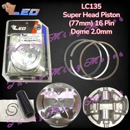 LEO Racing Super Head Piston LC135 (16 Pin), 77mm / 78mm