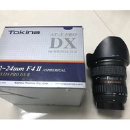 Tokina AT-X Pro DX 12-24mm F4 II (Nikon mount)
