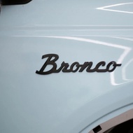 3D Decals Emblems Fender Sticker Tail Label Letters Badge Car Style for Ford Bronco Sport 2021-2023 