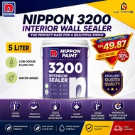 Nippon Paint 3200 Interior Wall Sealer 5L Nippon Water Based 3200 Wall Sealer Interior