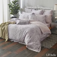 義大利La Belle《皇家典範》雙人天絲防蹣抗菌吸濕排汗兩用被床包組