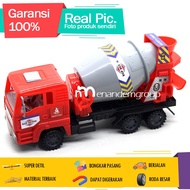 Inertia Construction Cement Mixer Truck Toy for Children