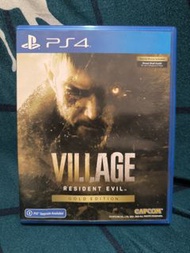 PS4 Resident Evil Village Gold Edition，Code未用