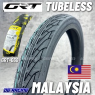 GRT TAYAR TUBELESS GRT-668 BUNGA SPORT RAIN/ GRT TIRES SPORT RAIN ROSSO 70/80 70/90 80/90x17 inch/ C