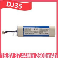 DJ35 S08-LI-144-2500 16.8V 37.44Wh 2600mAh Battery For ECOVACS Deebot DJ36 DK35 DK36 DN55 DK520 DN52