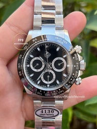 นาฬิกาข้อมือ RL Daytona Ceramic Black Dial  (TOP SWISS) 4130  สินค้าพร้อมกล่อง (ขอดูรูปเพิ่มเติมได้ที่ช่องแชทค่ะ)