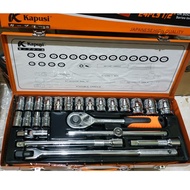 SOCKET WRENCH SET 1/ 2 in SOCKET WRENCH - WRENCH WRENCH 10 - 32 mm 24 pcs ADA also KAPUSI Shock Wren
