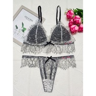 34ABC/75ABC/M, 36ABC/80ABC/L, 38ABC/85ABC/XL SET BIKINI BRA AND PANTIES