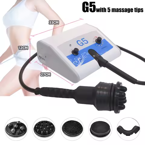 New G5 Vibrating Massage Machine Anti Cellulite Body Shaping High Frequency Slimming Waist Massager 