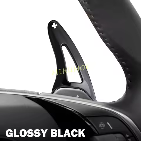 For Skoda Octavia Superb Kodiaq Karoq Scala Kylaq Elroq Car Interior Steering Wheel Gear Shifter Pad