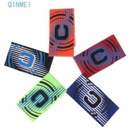 QINMEI Football Captain Arm Band, Adjustable Professional Leader Arm Band, Brazalete Capitan Band Ny