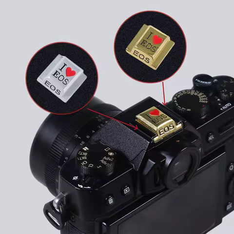 Metal Universal Hot Shoe Cover for Canon Nikon Cameras DSLR 70D 80D Accessories Fuji 60D 800D D2B6 C